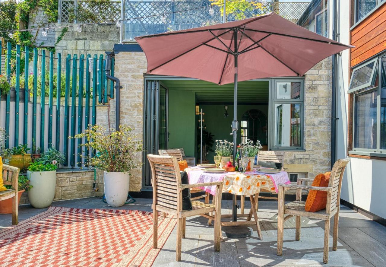 Acer House Stylish Garden Flat Lovely Valley View Dog Friendly Central Бат Экстерьер фото